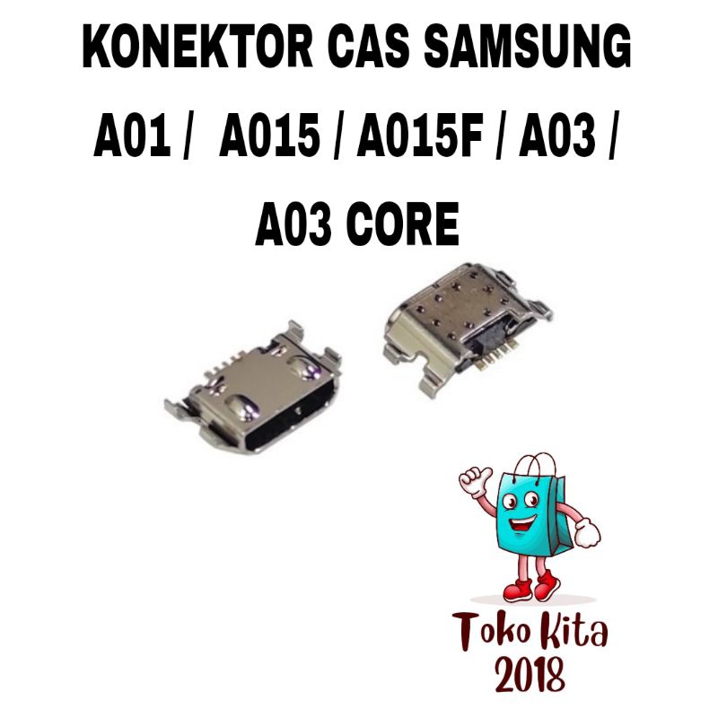 Konektor Cas Samsung A01 / A015F A03 / A03 Core