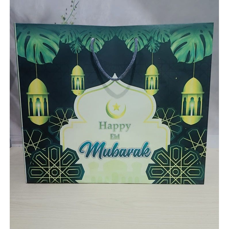 

PAPERBAG HAMPERS IDUL FITRI 35X16X30/PAPERBAG LEBARAN