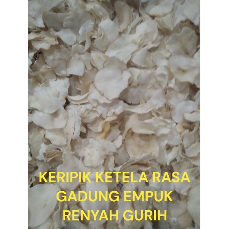 

KERIPIK KETELA RASA GADUNG ( KARAKAN/MENTAHAN) 250 g