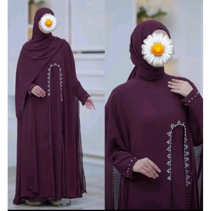 gamis hitam Zara || fashion terbaru mewah z*ra dress