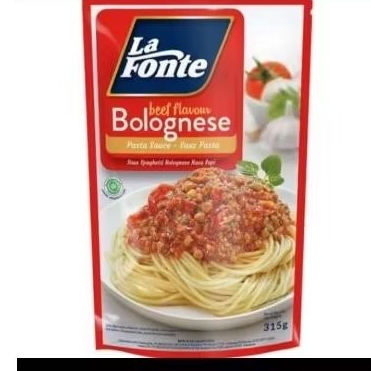 

La Fonte Bolognese Saus Pasta Spaghetti 315 gram