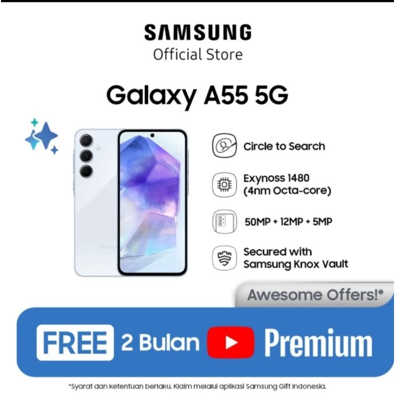 Hp samsung galaxy A54 ram 8 GB