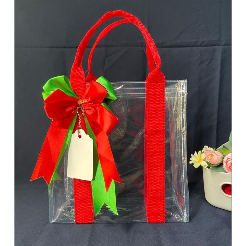 OS Tas Hampers/ Tas Mika transparan/Totebag/Souvenir Tas mika transparan/ Tas Ulang Tahun/Tas Souven