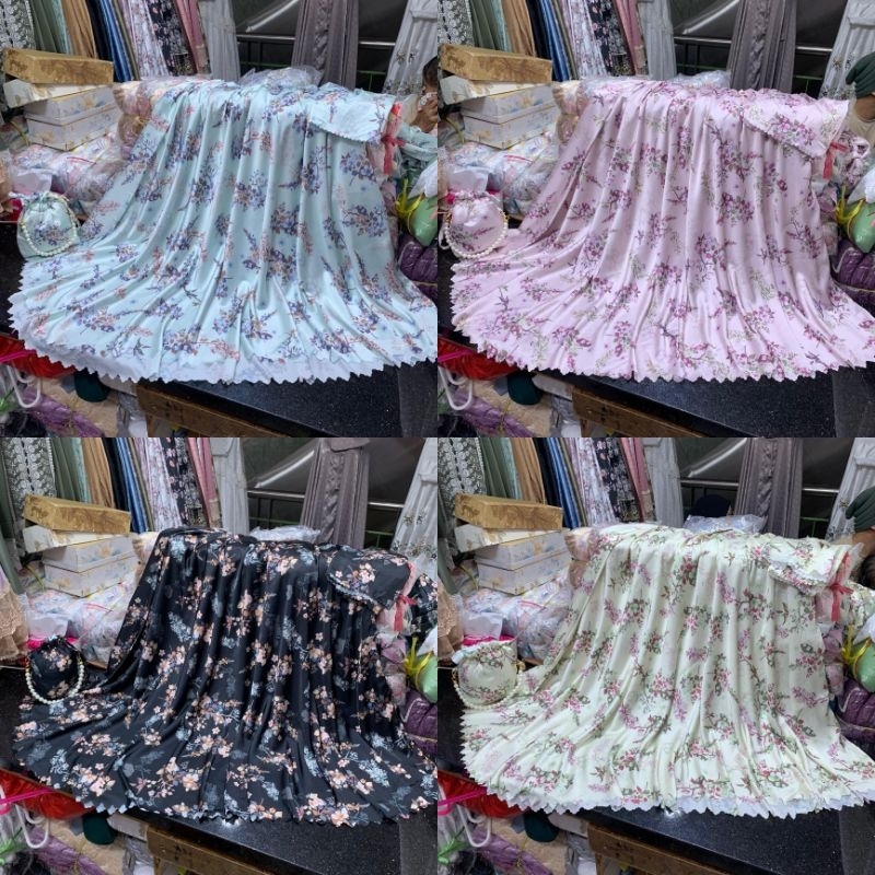 MUKENA DEWASA SUTRA ARMANI SILK PREMIUM MEWAH