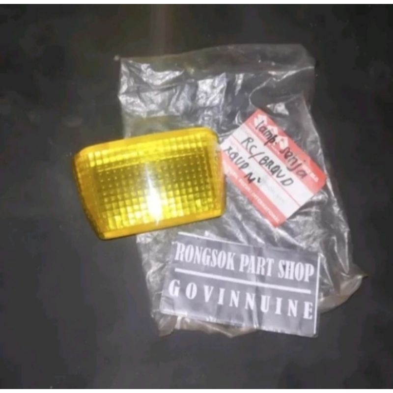 lampu depan rc80 rc100 rc 80 rc 100 dk bravo ori asli sgp