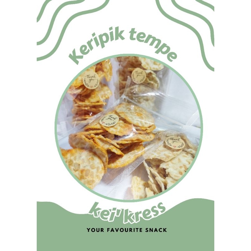 

Kripik Tempe Sagu(tapioka)