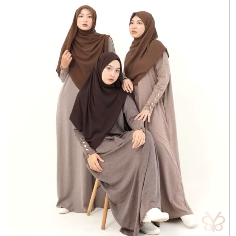 Celine Azalia abaya knit ORI by Yoora Sarah