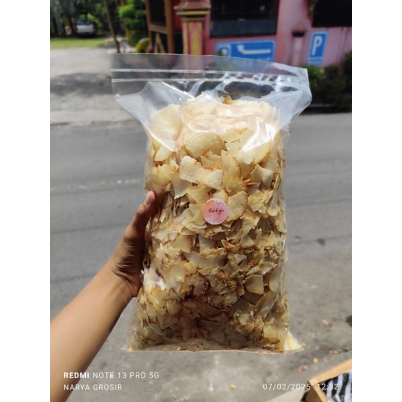 

Remukan keripik singkong 500 gram
