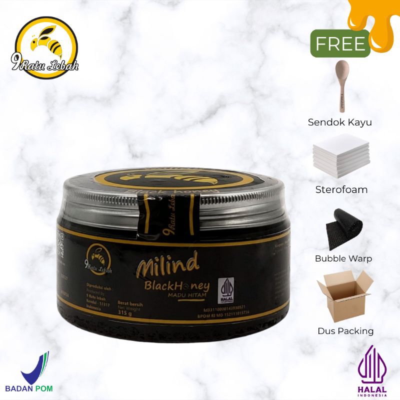 

Black Honey Premium | madu hitam jar kaca 315gr