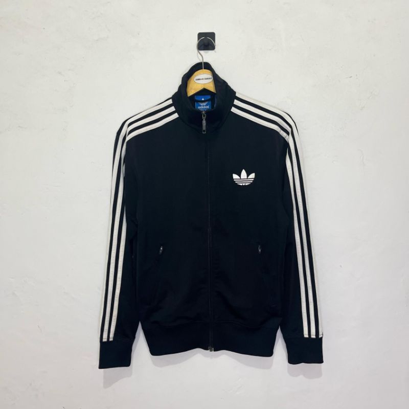 Tracktop Adidas Firebird Black White