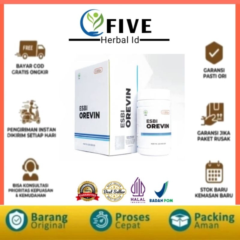 ESBI OREVIN OBAT HERBAL ATASI KOLESTEROL DIABETES GULA DARA ORIGINAL