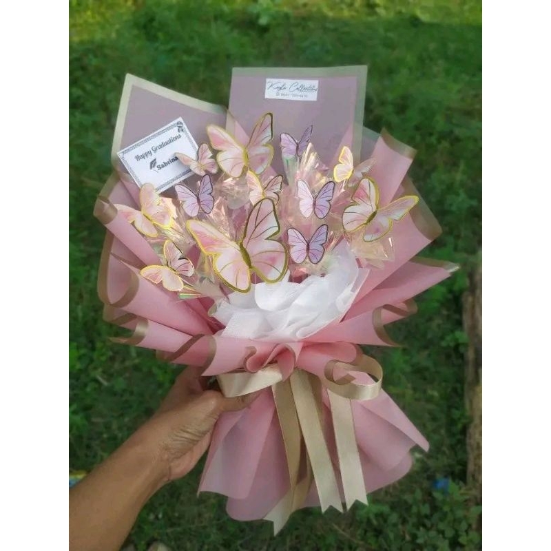 buket kupu kupu led/buket kupu led/buket kupu kupu holo