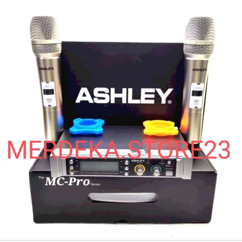 Microphone Wireless ASHLEY MC PRO Series / ASHLEY MC-PRO Series Mic Wireless With Anti Feedback UHF 