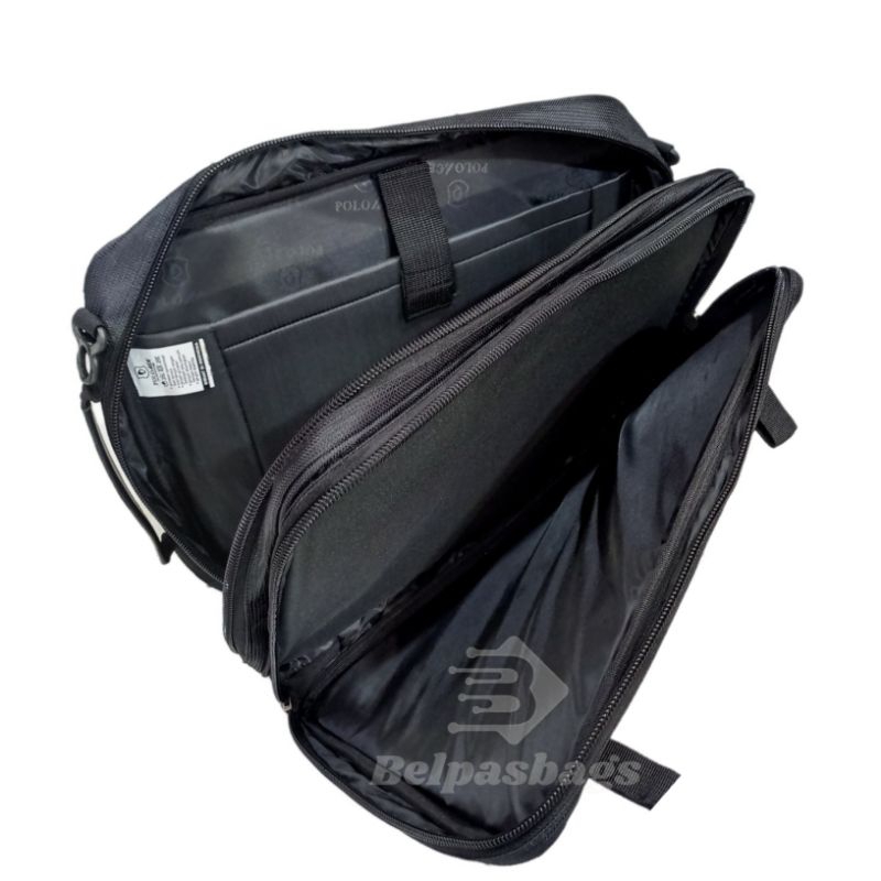DISKON Tas kantor pria /selempang laptop tas kerja multifungsi 3in polo Ace 9056