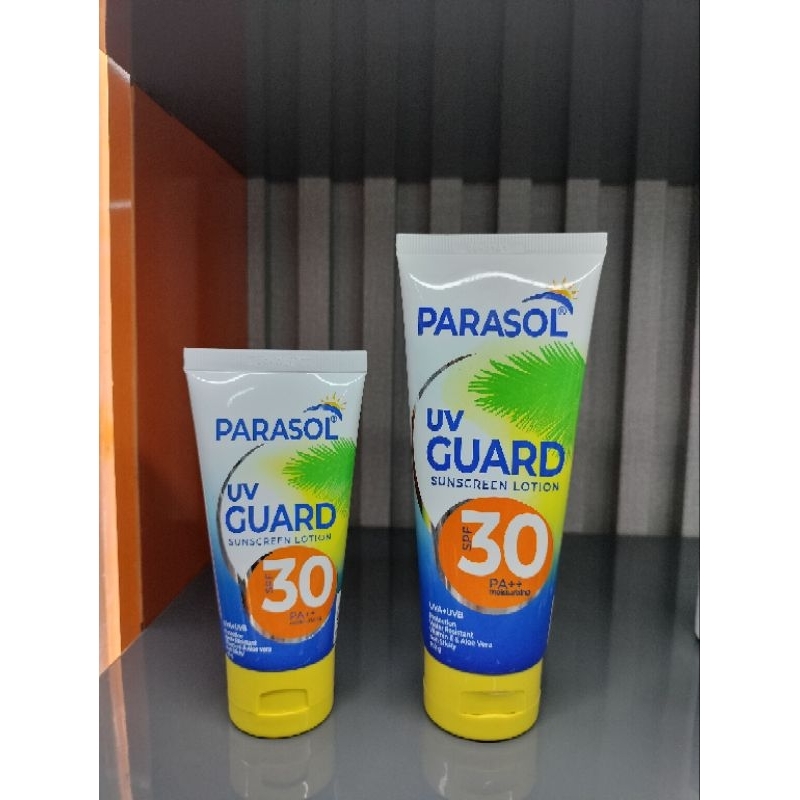 Parasol Spf 30 100 gr dan 50gr(Paket Bundling)paket sunscreen/sunscreen wajah dan badan/paket sunblo