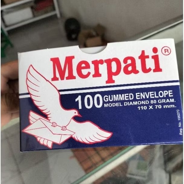 

AMPLOP MERPATI 100 lembar