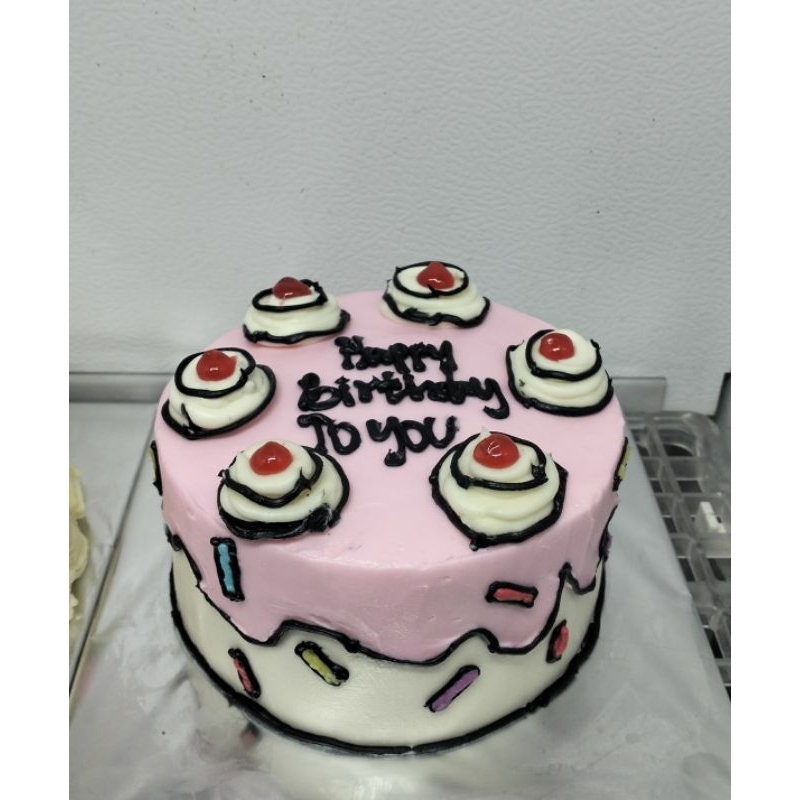 

kue ulang tahun comic cake 12cm