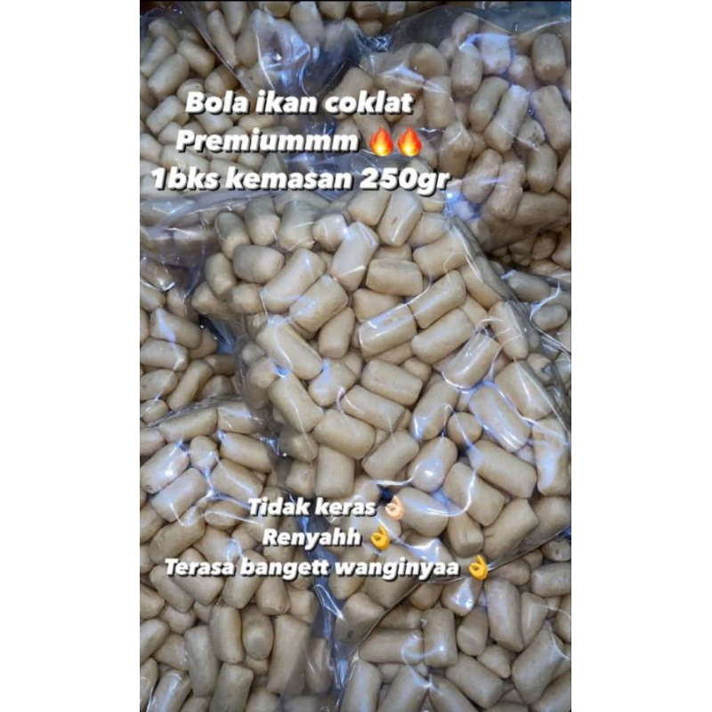 

Kerupuk Bola ikan tenggiri Premium 250gr