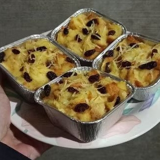 

bread pudding..puding roti panggang