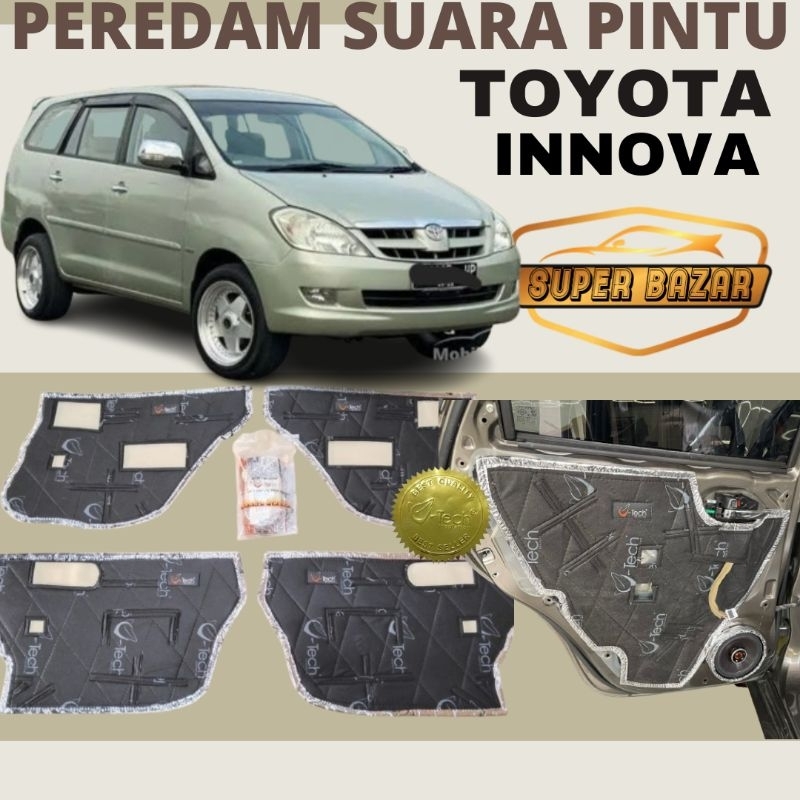 VTECH peredam suara pintu aksesoris mobil TOYOTA INNOVA 2005
