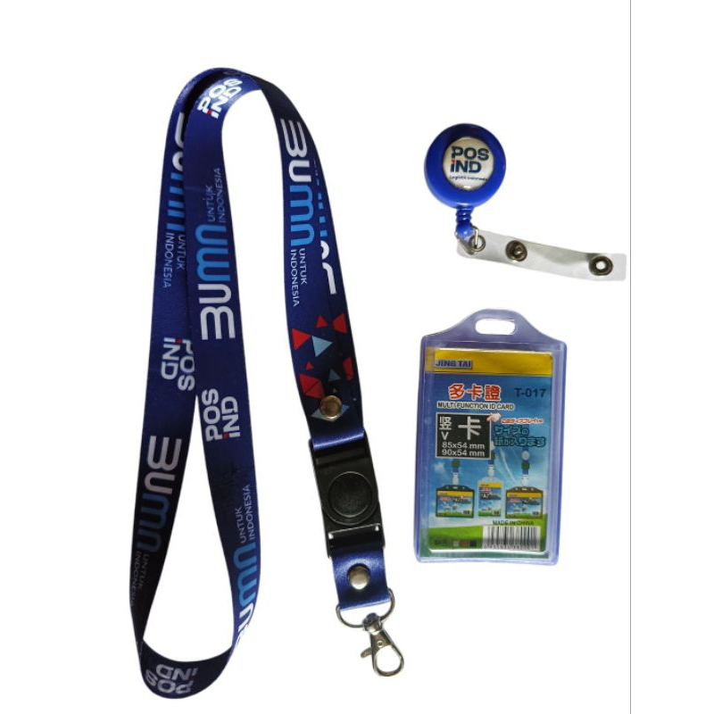 

lanyard / tali id card pos Indonesia (ready stock)