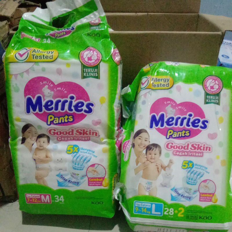 Merries Pants Popok bayi