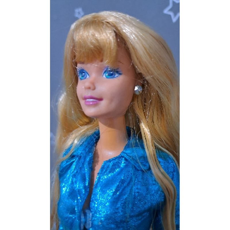 Barbie jadul mattel baju original kaki karet