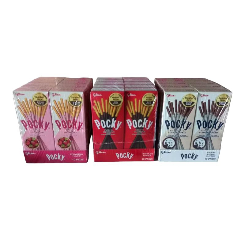 

Ukf5Pc6F4H (Kuliner.Kita) Stock Pocky Minibox Ed 2026 Chocolate / Strawberry /Cookies & Cream 1 Box