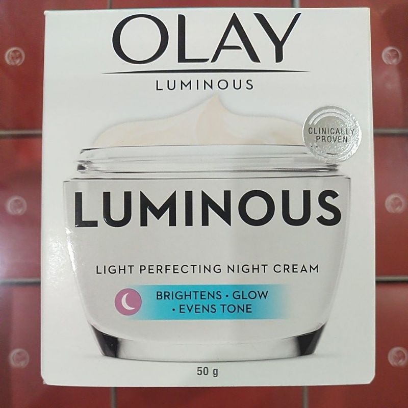 Olay white radiance night cream