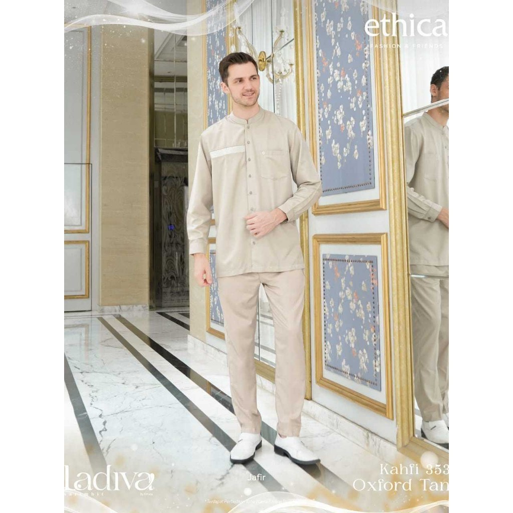 KOKO DEWASA ETHICA KAHFI 353 OXFORD TAN LENGAN PANJANG