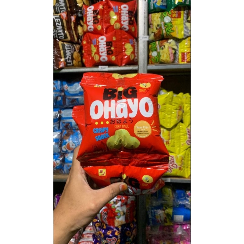 

Chiki berhadiah Big Ohayo isi 10 pcs