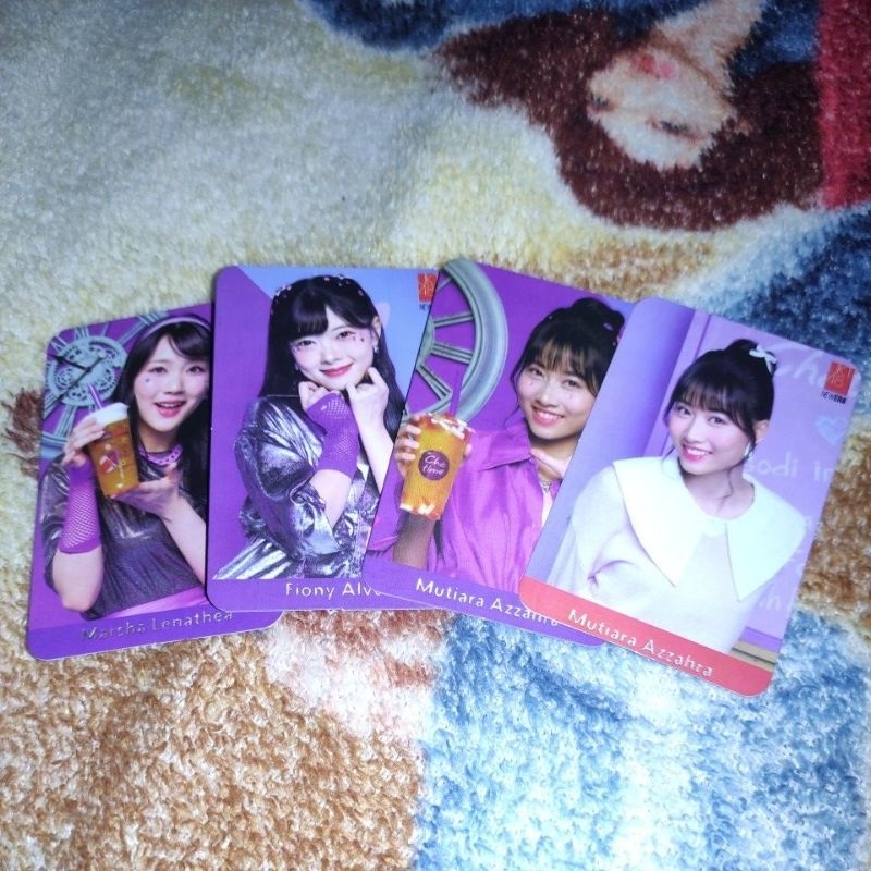 Photocard JKT48 x Chatime