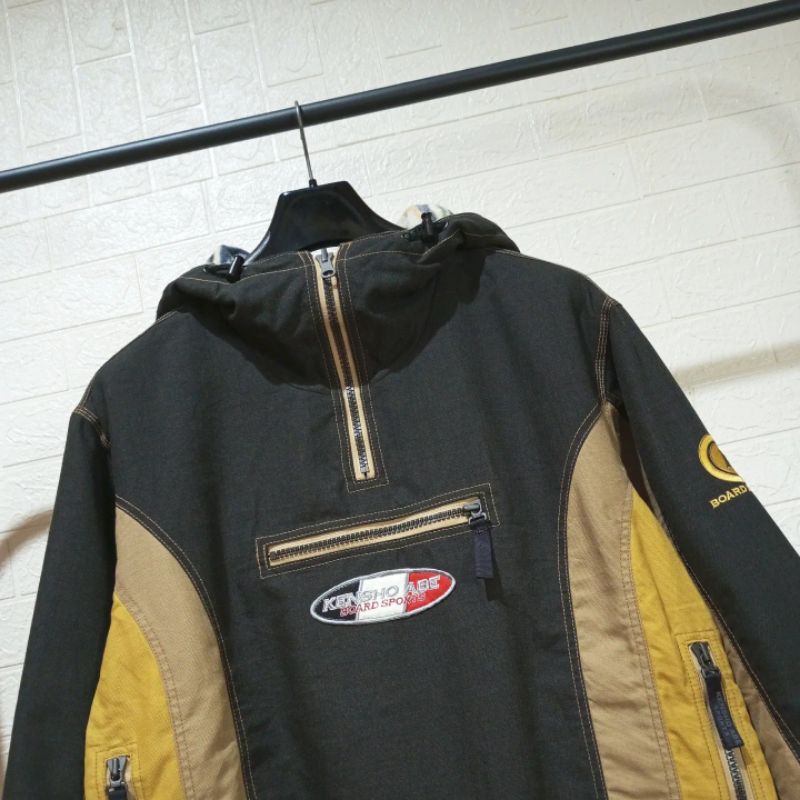 Vintage Kensho Abe Canvas Sherpa Snowboard Jacket