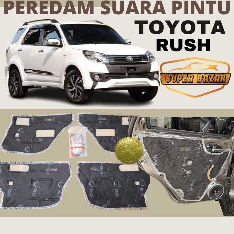 VTECH peredam suara pintu aksesoris mobil TOYOTA RUSH LAMA
