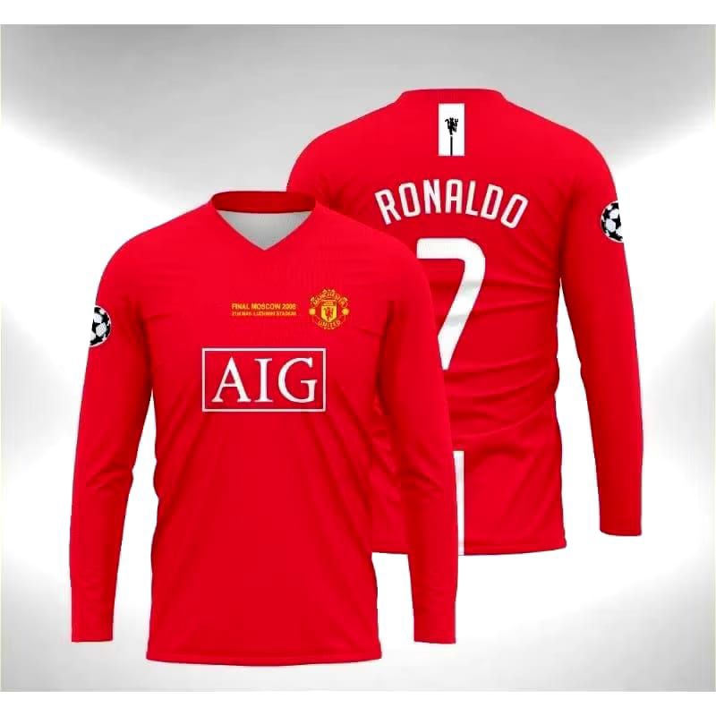 JERSEY MU 2008 FULL PRINTING GRATIS NAMA DAN NOMOR PUNGGUNG