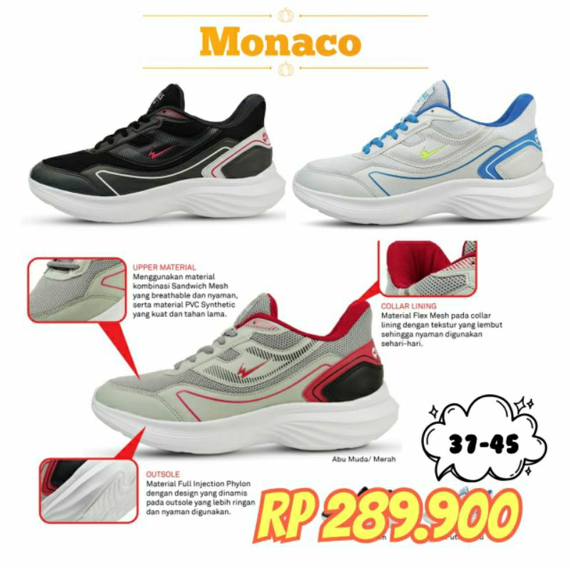 Promo  Sepatu Eagle Monaco - Sepatu Eagle Lifestyle - Sepatu Eagle Original