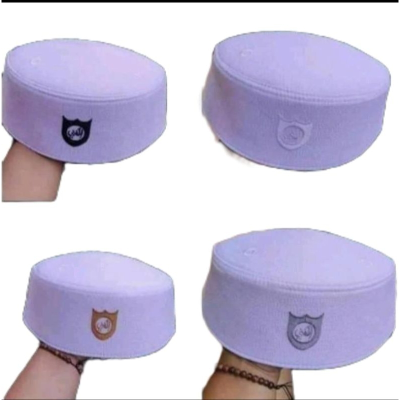 songkok putih peci putih haji peci Malaysia bordir