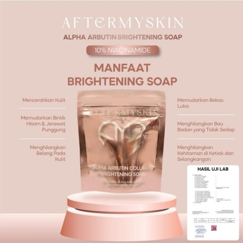 Alpha Arbutin Collagen Brightening Soap