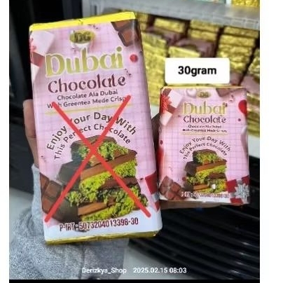 

Coklat Dubai Mini 30gram