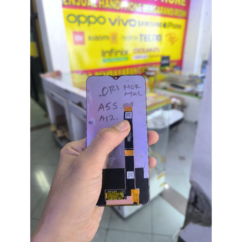 ori copotan lcd oppo a5s