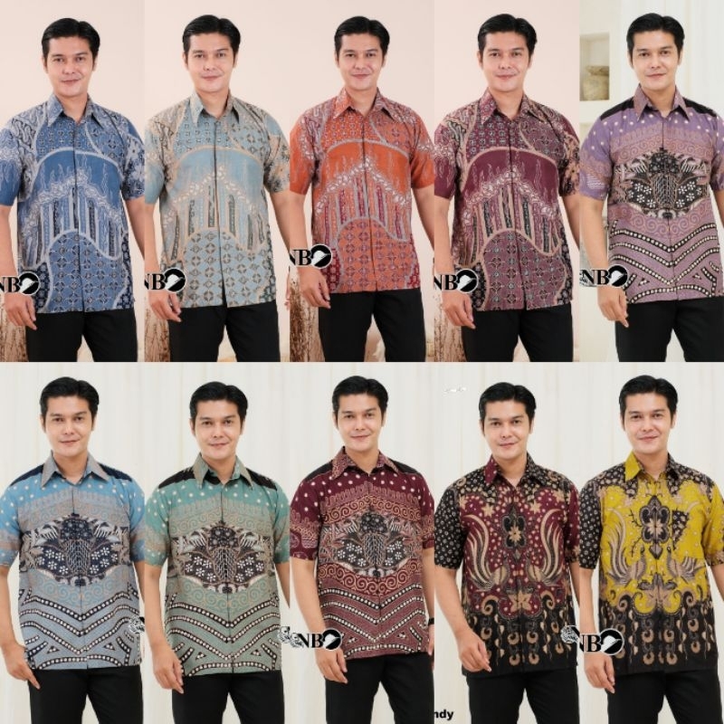 Hem Batik Pria Kemeja Batik Pria Seragam Kerja Seragam Nikahan Batik