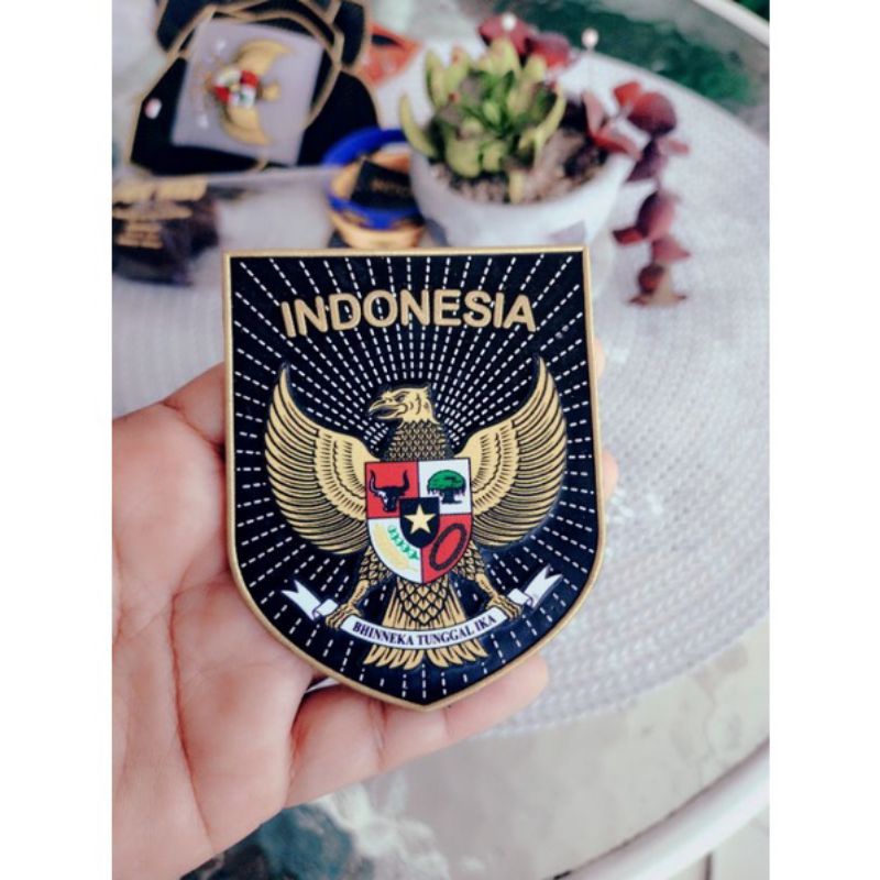LOGO TIMBUL TIMNAS INDONESIA RUBER 3D PREMIUM 3RD