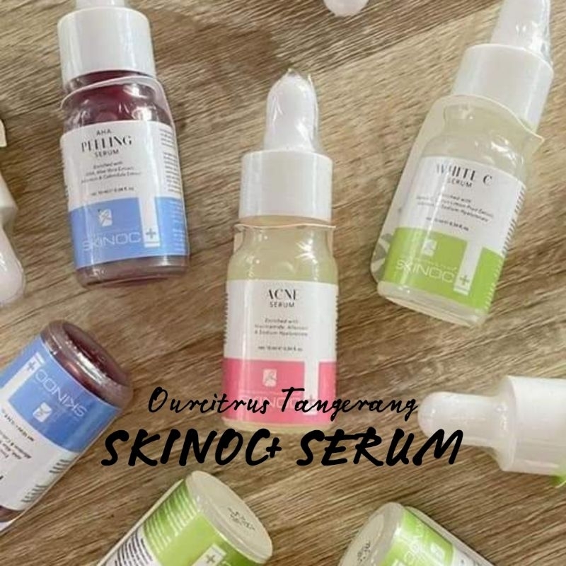 (100% ORI) SERUM WAJAH SKINOC PLUS BY OURCITRUS | Serum VIT C RETINOL | Serum Acne | Serum AHA BHA P