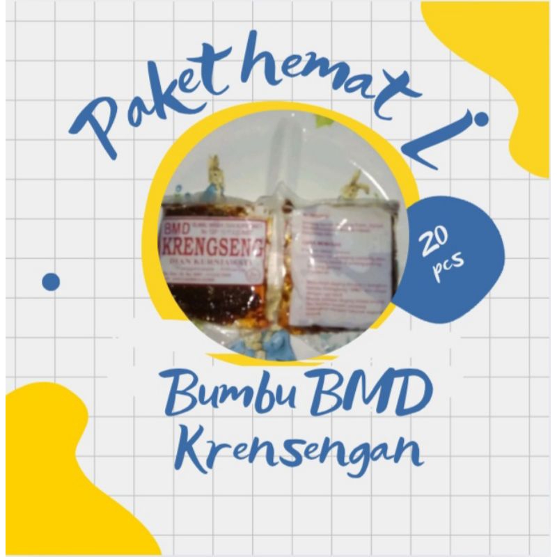 

paket hemat bumbu masak bmd krensengan