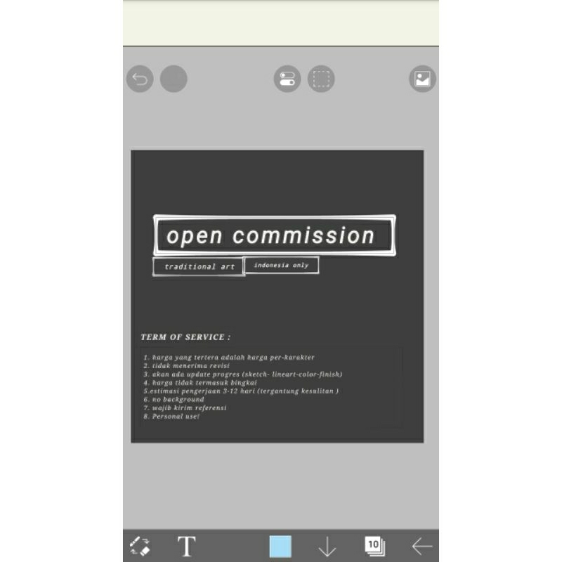 

Jasa gambar 2D dan realism bnw