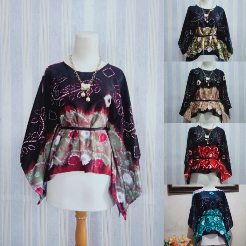 Sasirangan kasandra / SASIRANGAN WANITA ATASAN /  COD