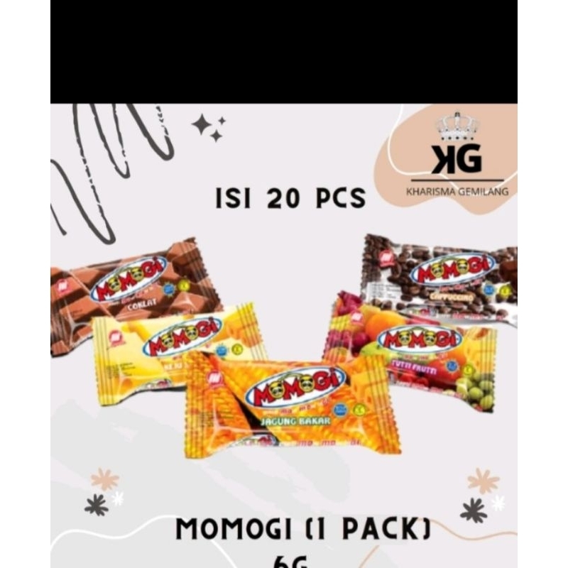 

Momogi -momogi 120gr (1pcs cemilan anak Murah snack momogi STICK Box Rasa keju