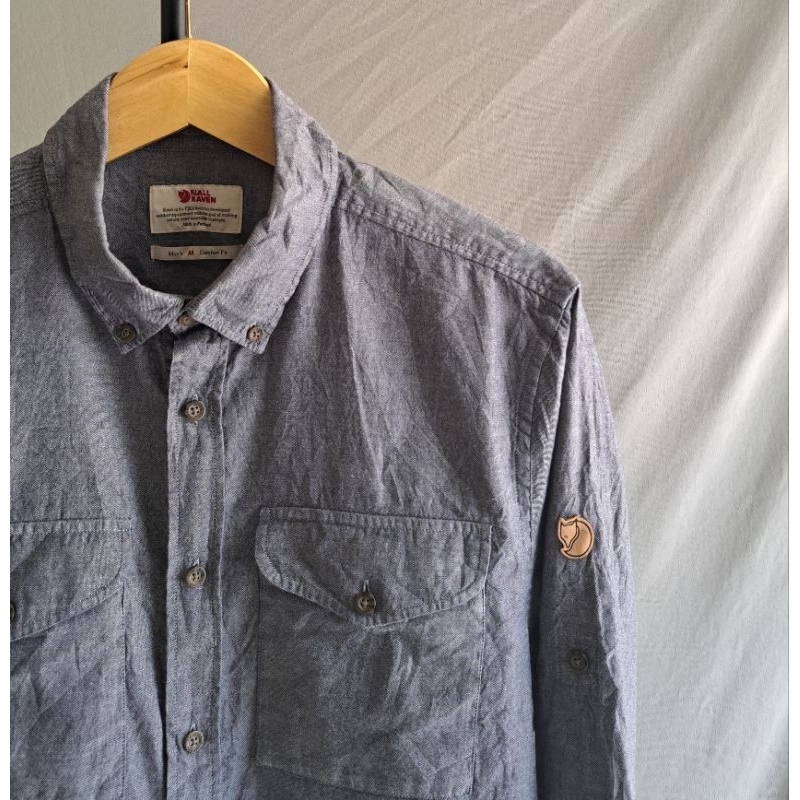 kemeja Fjallraven kanken small logo leather