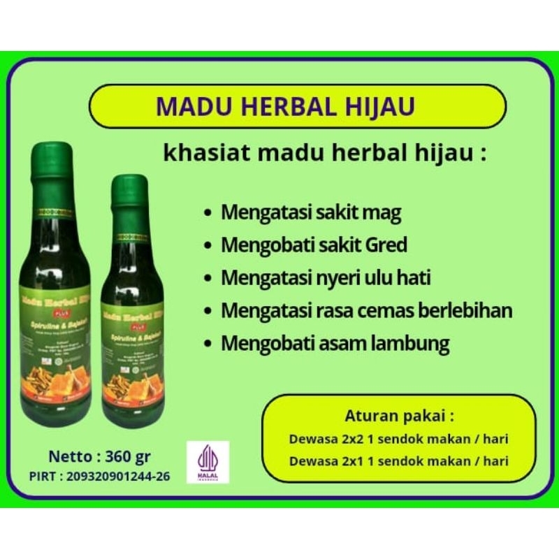 

Madu Herbal Hijau Anugerah