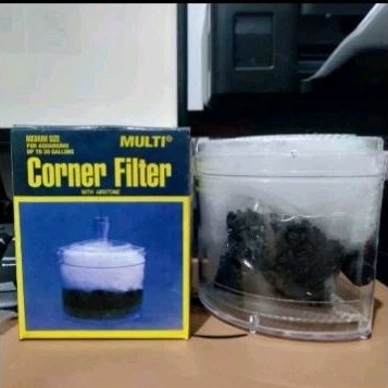 MULTI CORNER FILTER SUDUT MEDIUM AQUARIUM AQUASCAPE